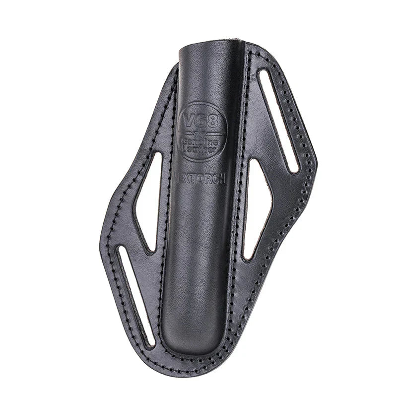 NEXTORCH - V68 Genuine-Leather Portable Baton Holster, BLACK