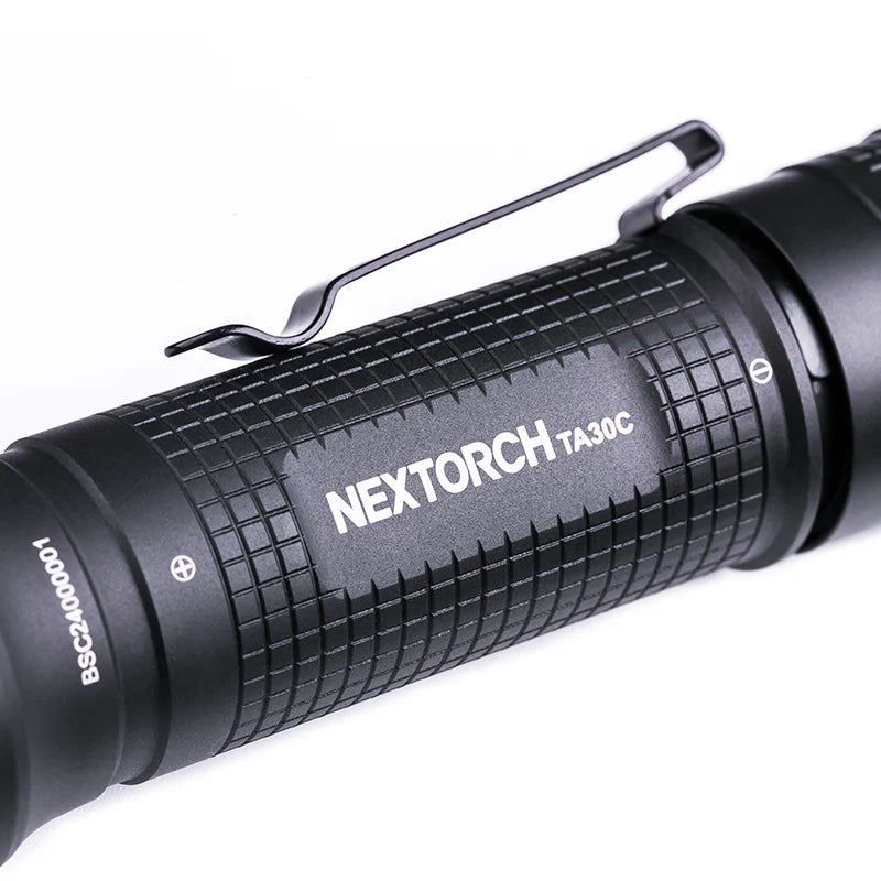 NexTorch - TA30C Tactical One-Step-Strobe Flashlight - 1600 Lumens