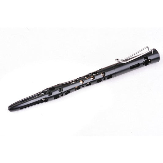 NEXTORCH - Tactical Pen, BLACK - Silver Gift Box
