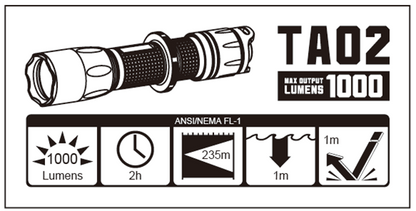 NEXTORCH - TA02 Flashlight