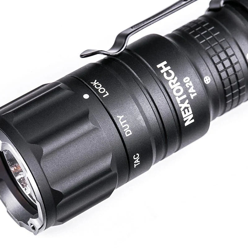 NEXTORCH - Concealable EDC Tactical Flashlight (No Strobe)